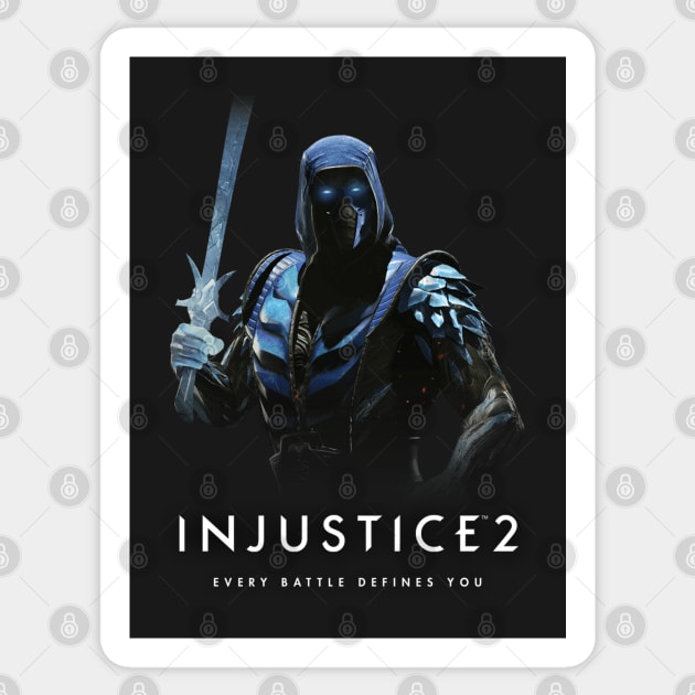 Injustice 2 - Sub-Zero Sticker by Nykos